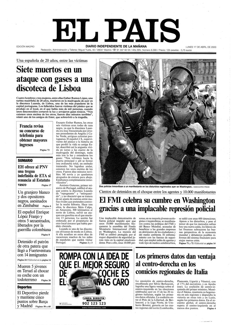 17 de Abril de 2000