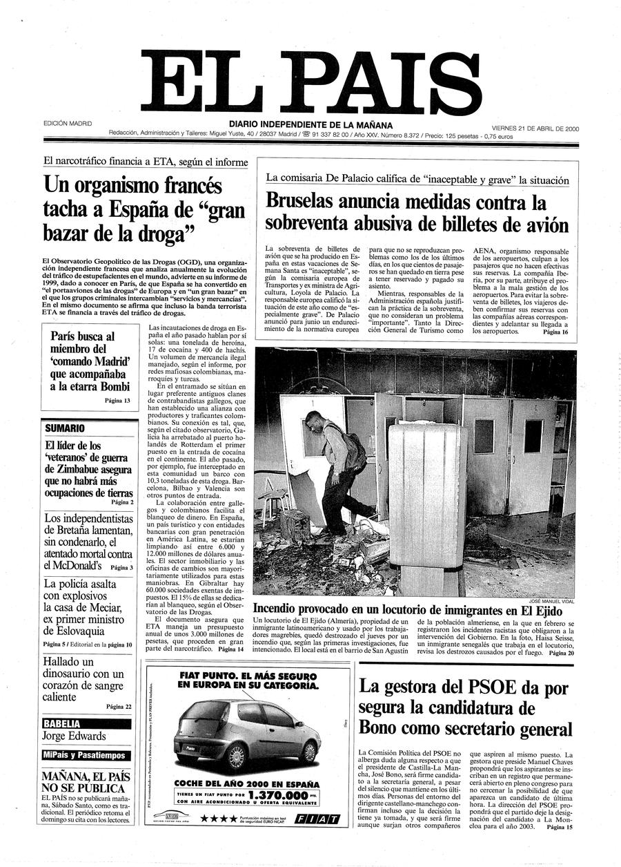 21 de Abril de 2000