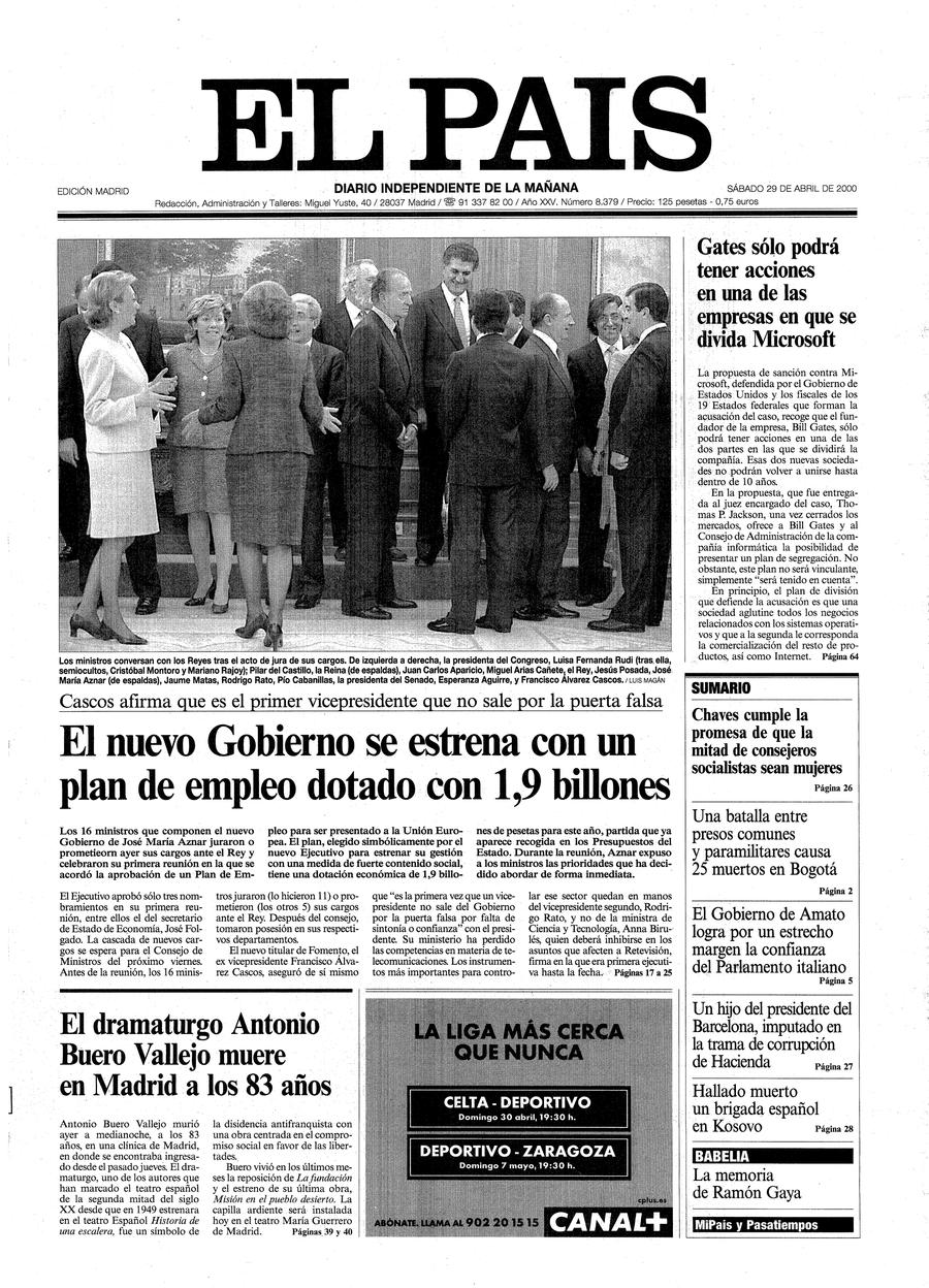 29 de Abril de 2000