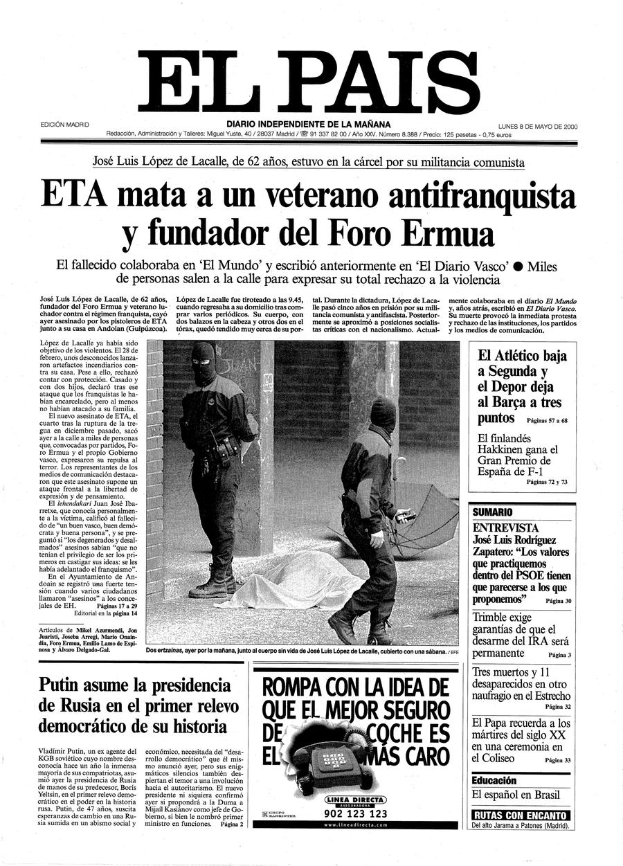 8 de Mayo de 2000