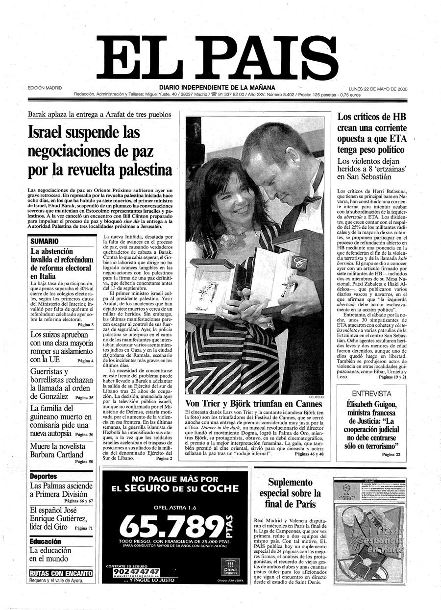 22 de Mayo de 2000