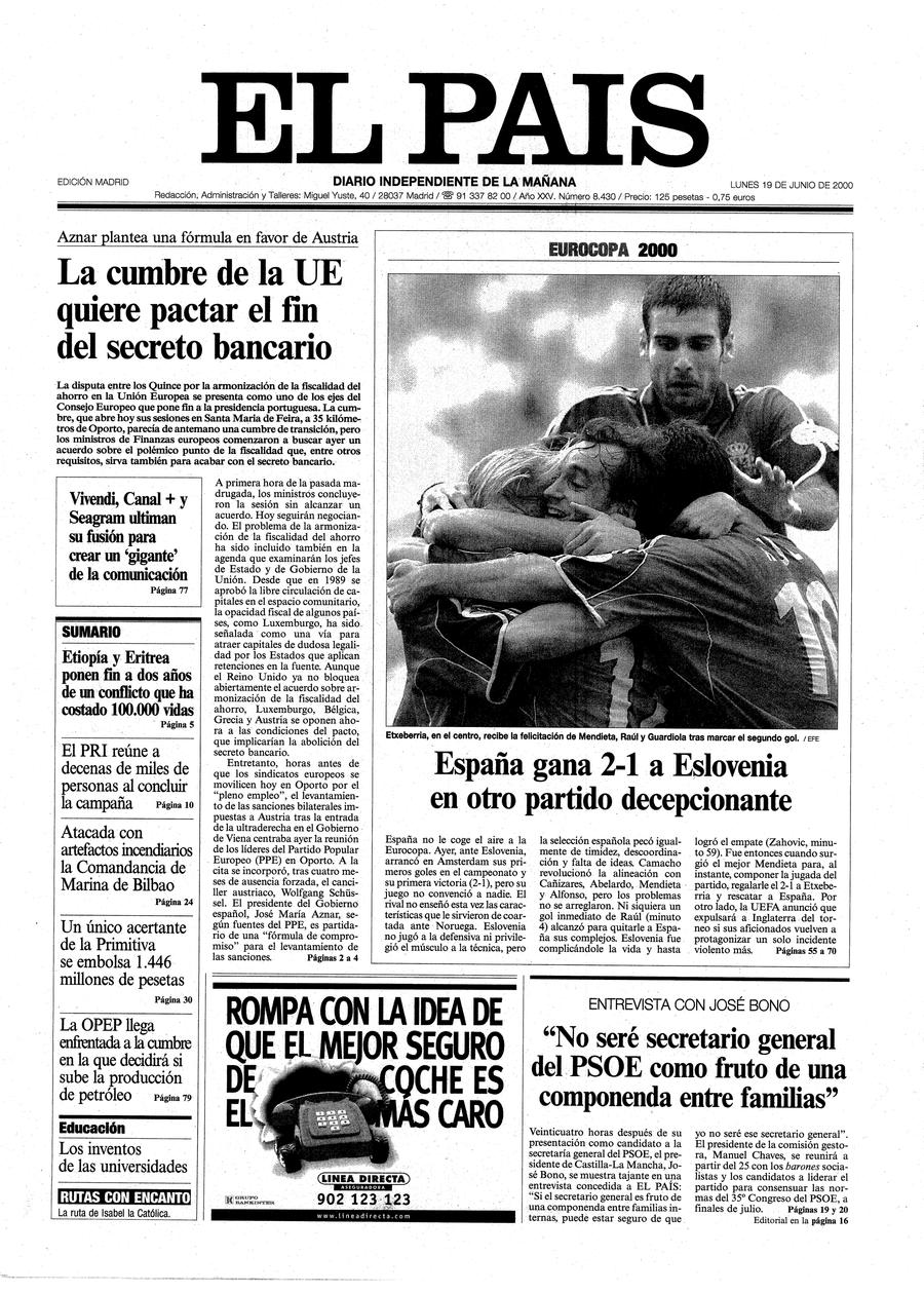 19 de Junio de 2000