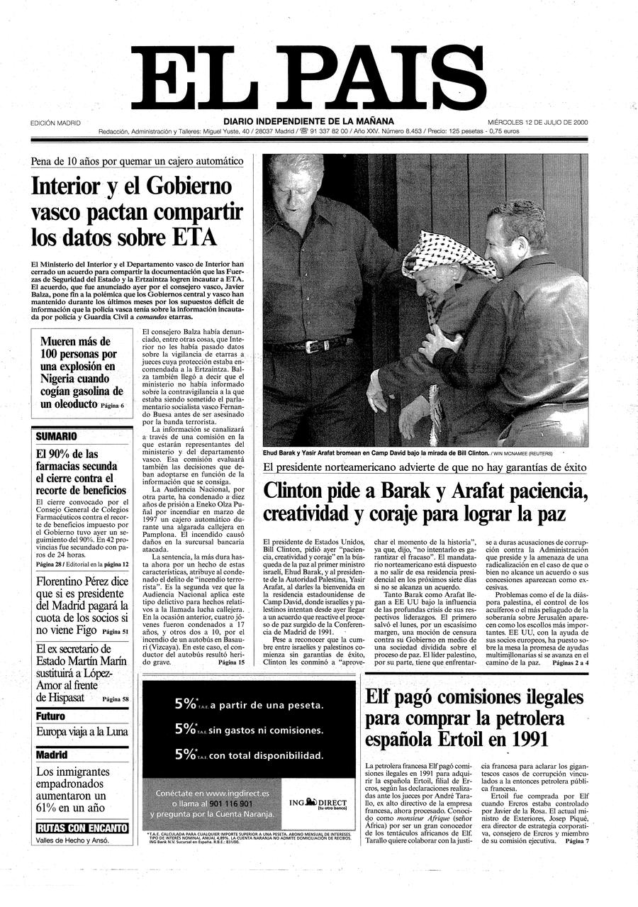 12 de Julio de 2000