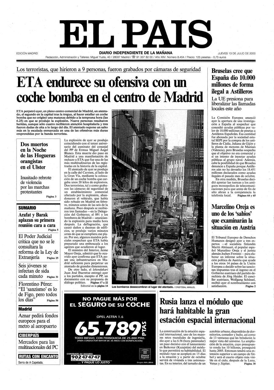 13 de Julio de 2000