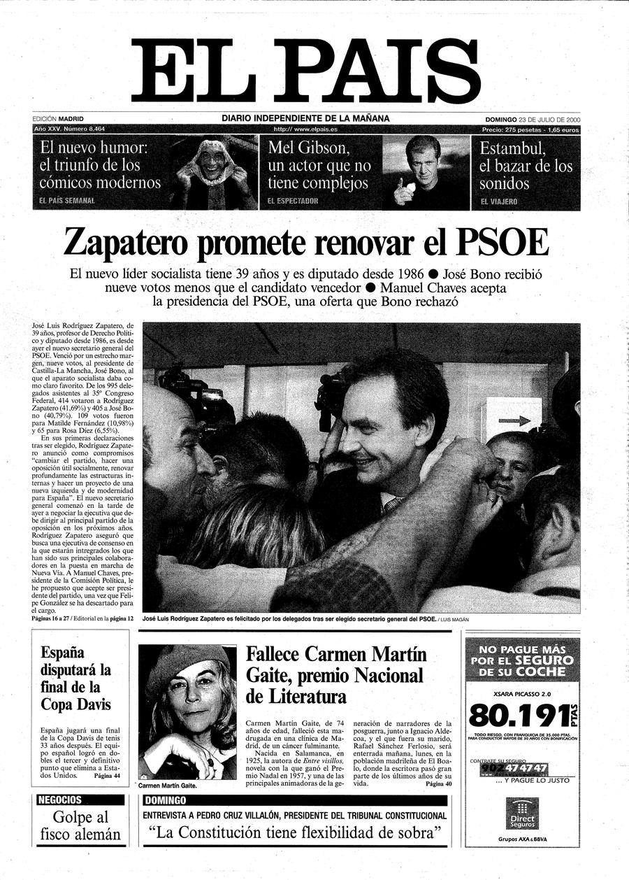 23 de Julio de 2000