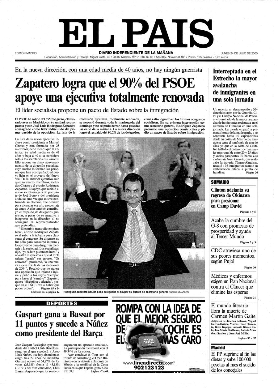 24 de Julio de 2000