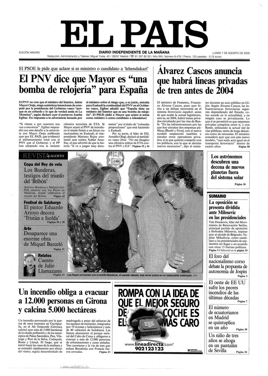 7 de Agosto de 2000