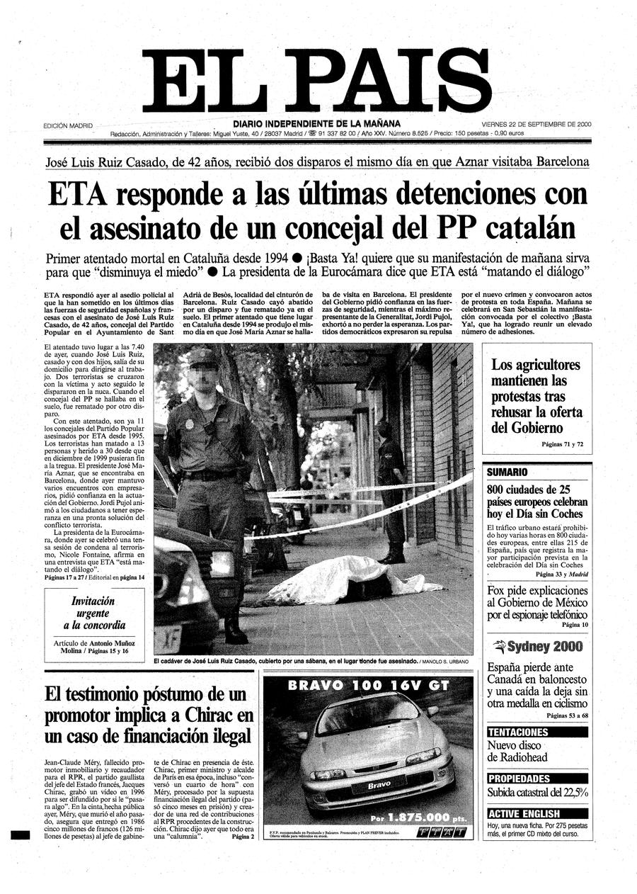 22 de Septiembre de 2000