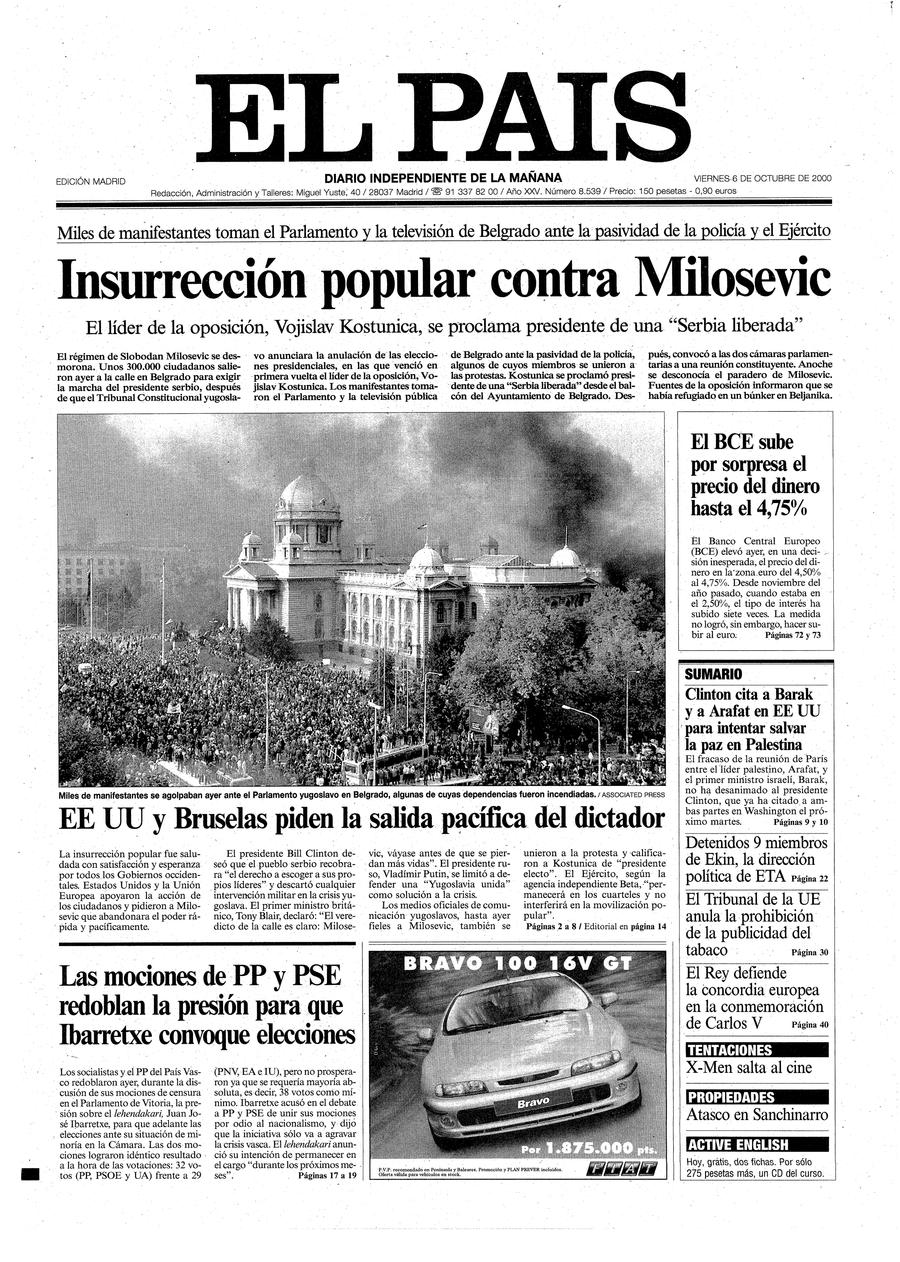 6 de Octubre de 2000