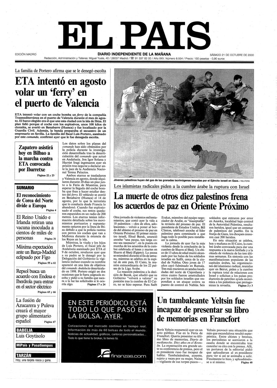 21 de Octubre de 2000