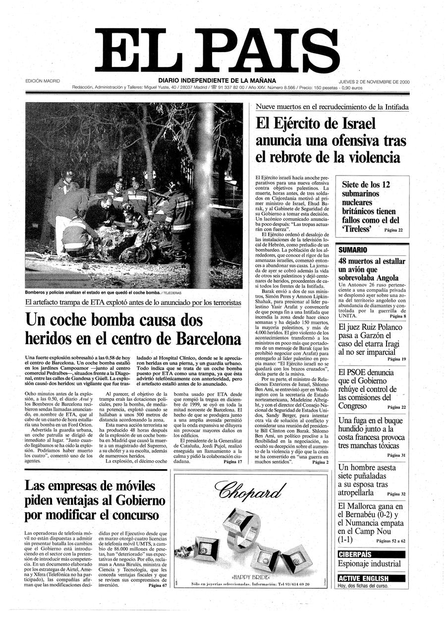 2 de Noviembre de 2000