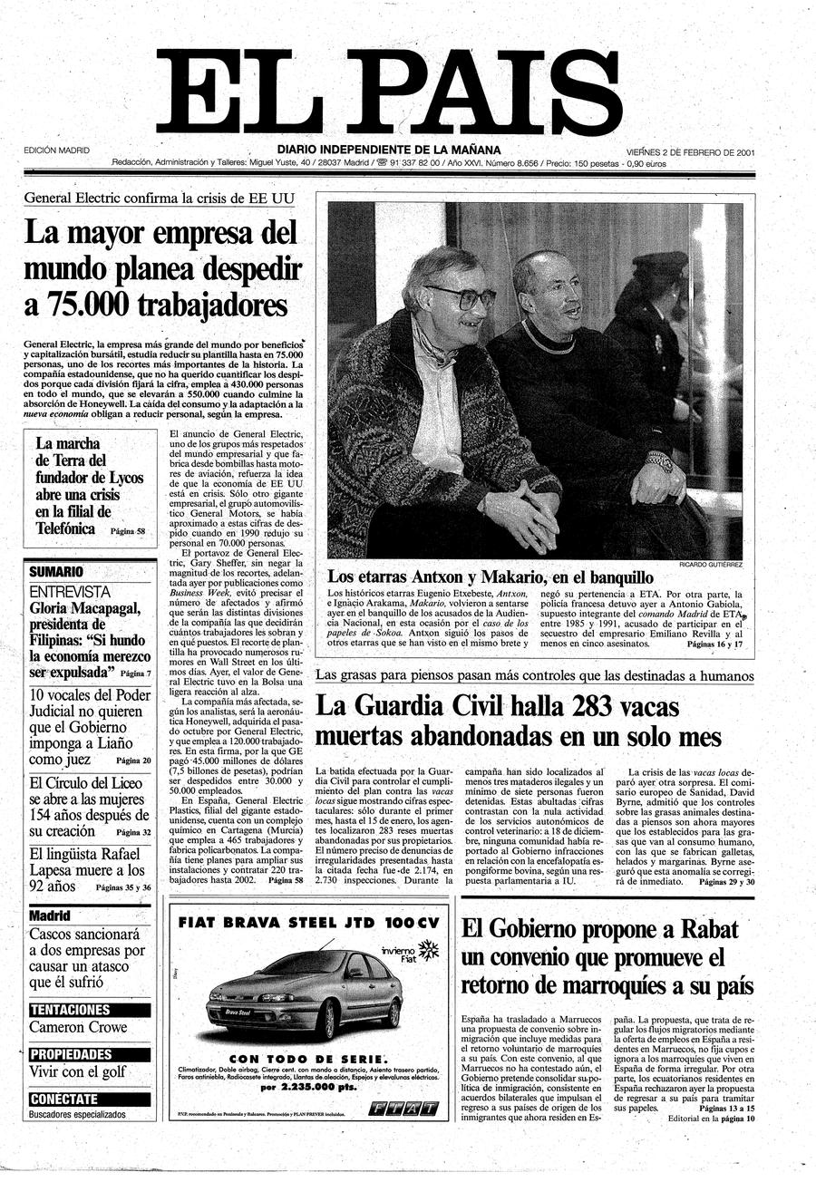2 febrero 2001