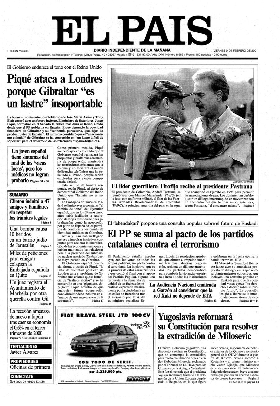 9 febrero 2001