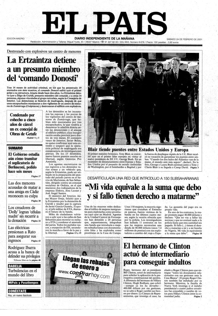 24 de Febrero de 2001