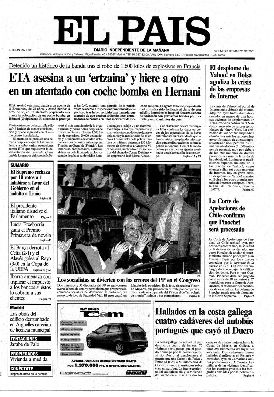 9 de Marzo de 2001