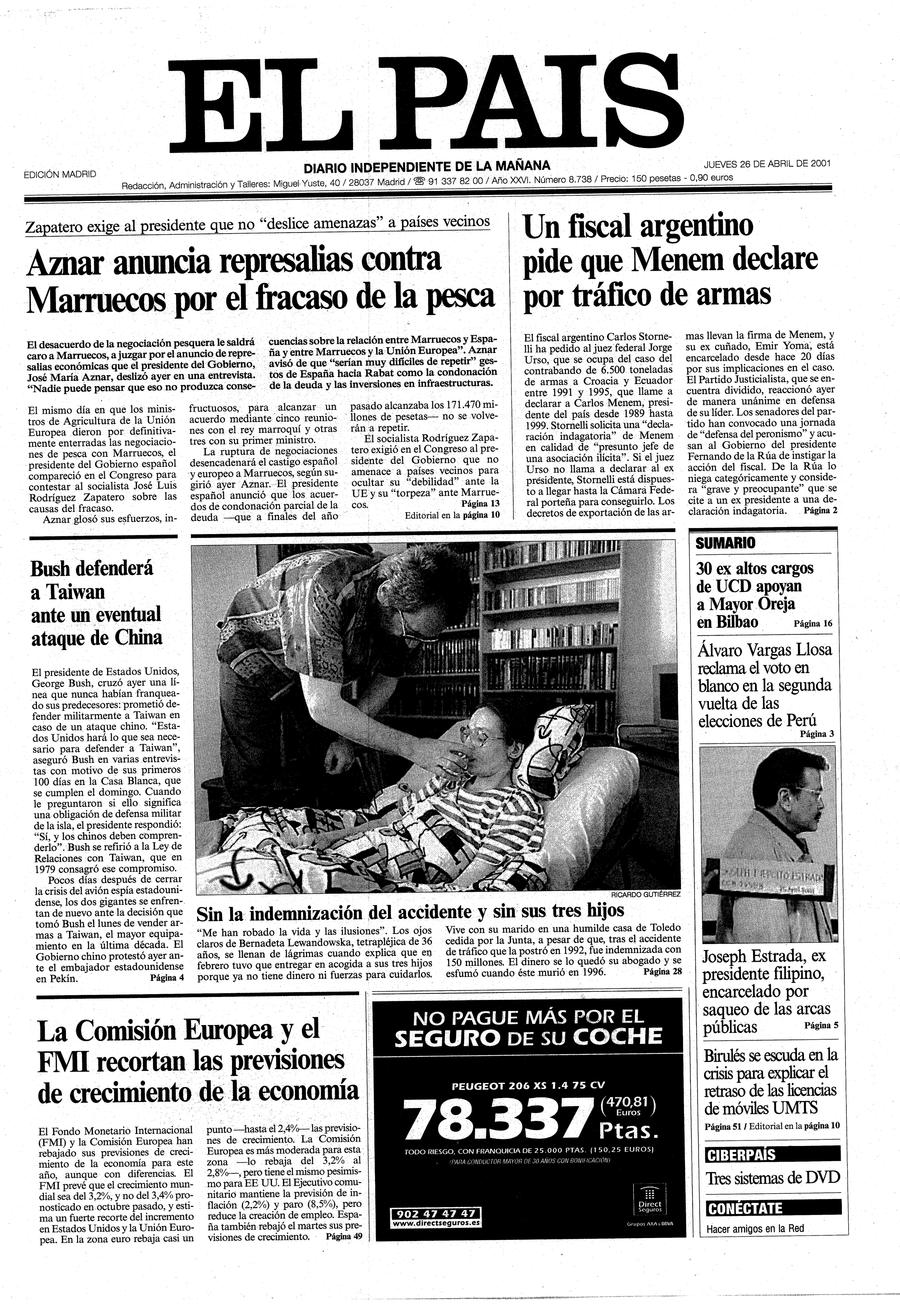 26 de Abril de 2001