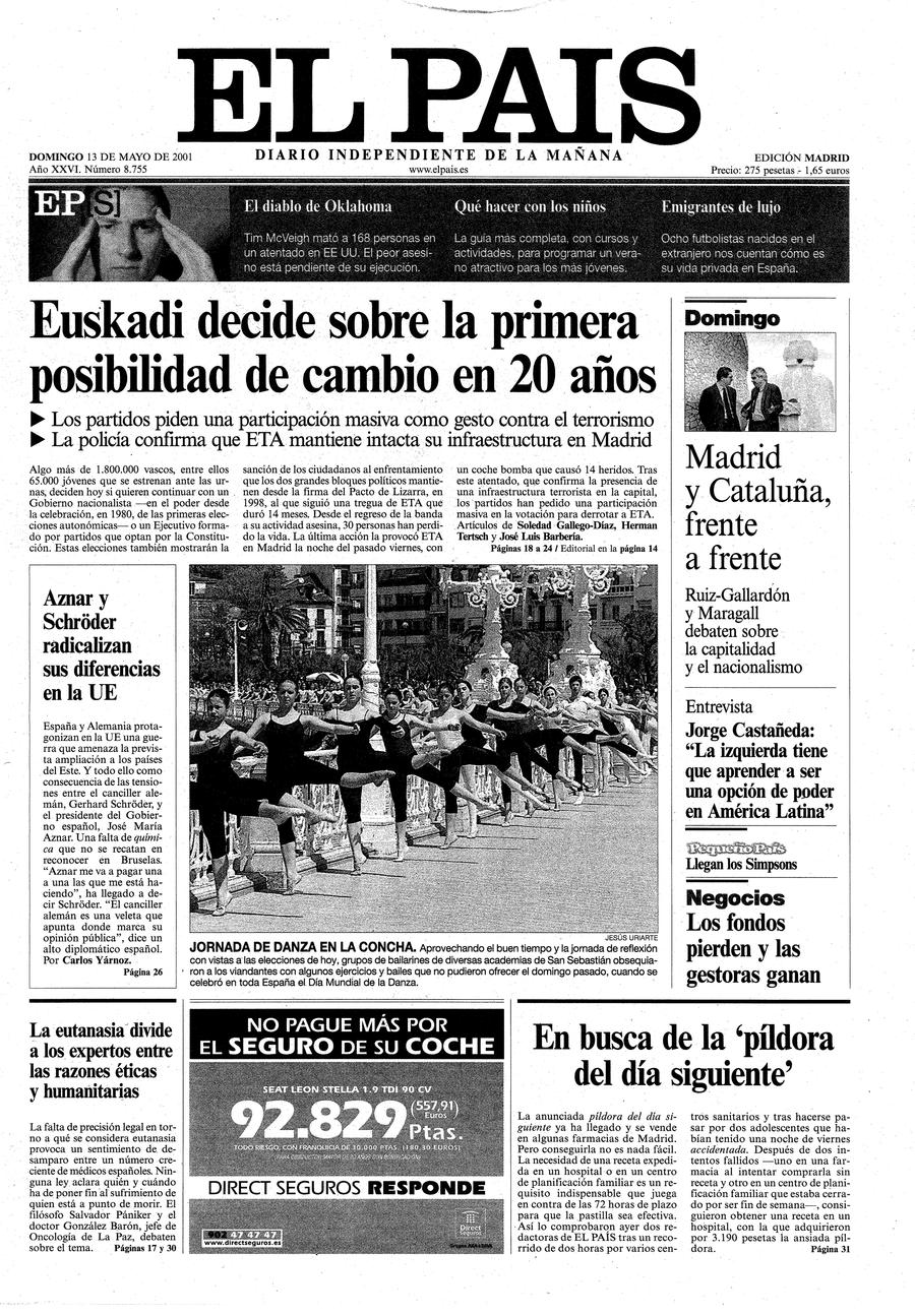 13 de Mayo de 2001