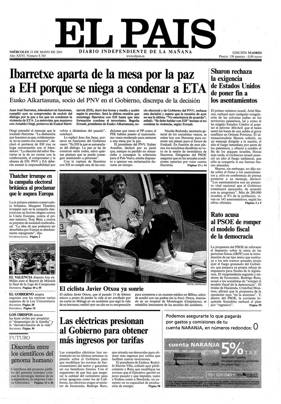 23 de Mayo de 2001