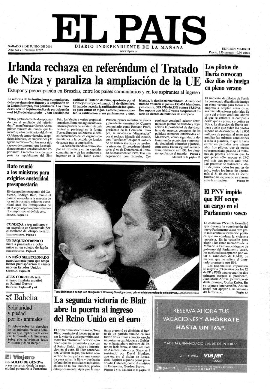 9 de Junio de 2001