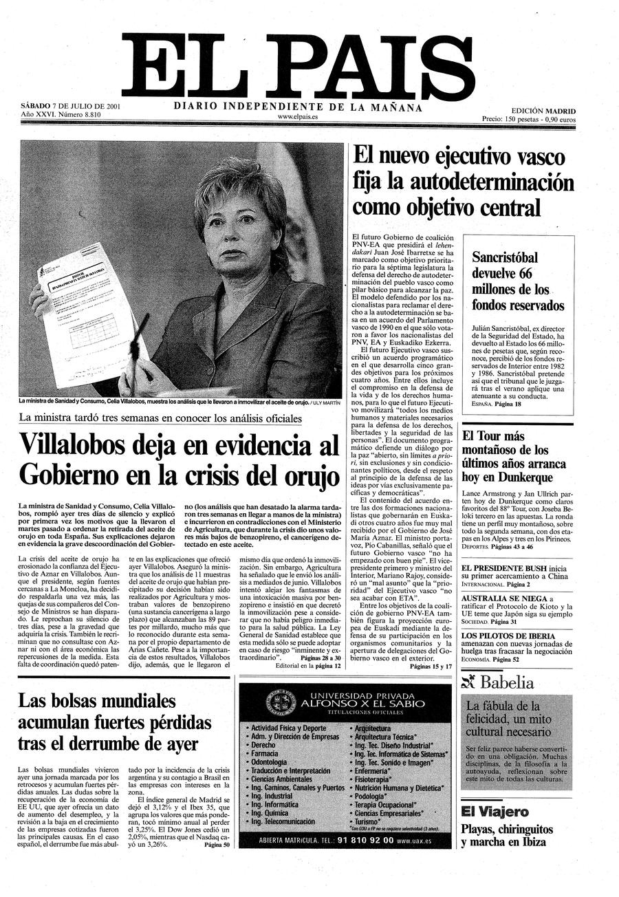 7 de Julio de 2001