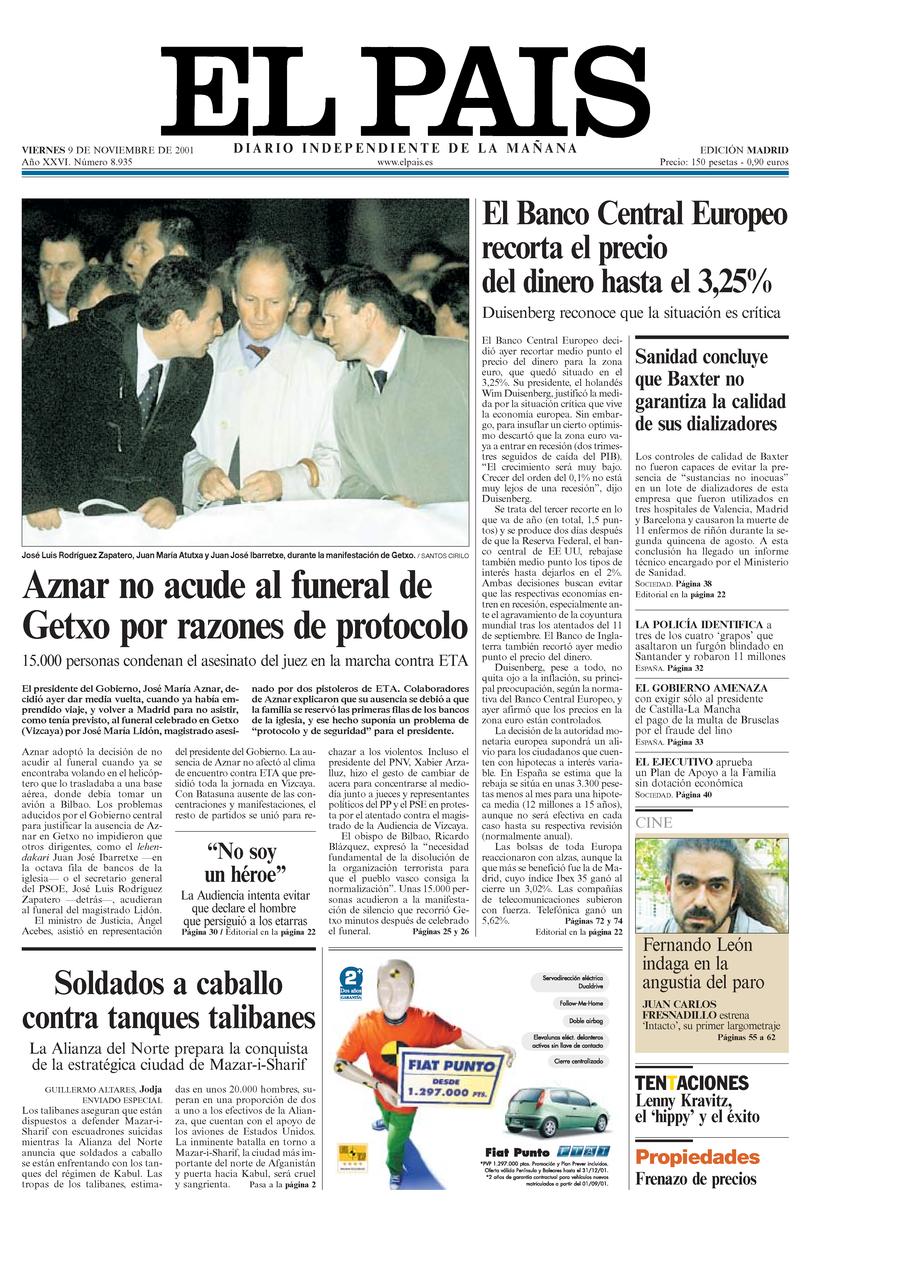 9 de Noviembre de 2001