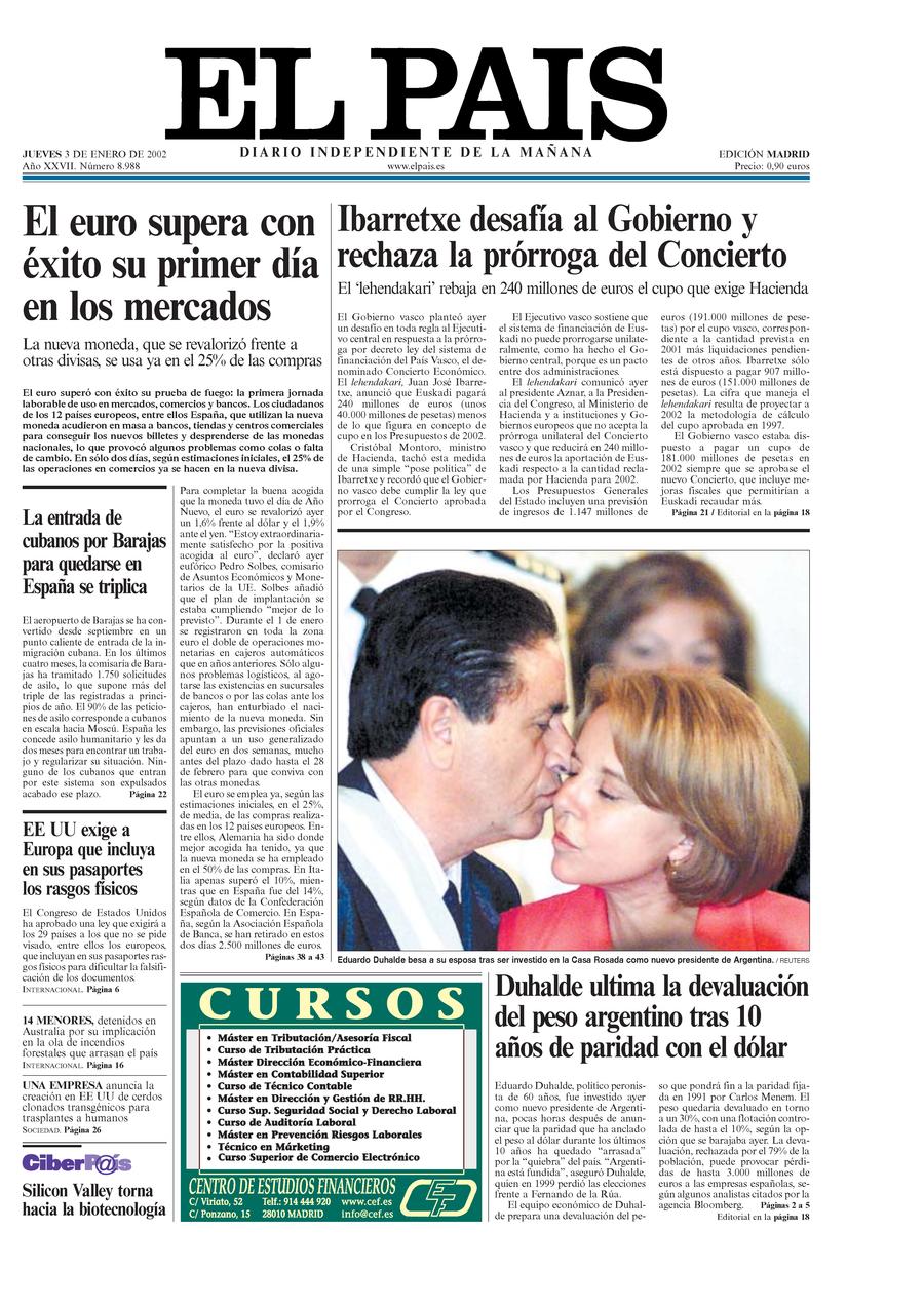 3 enero 2002