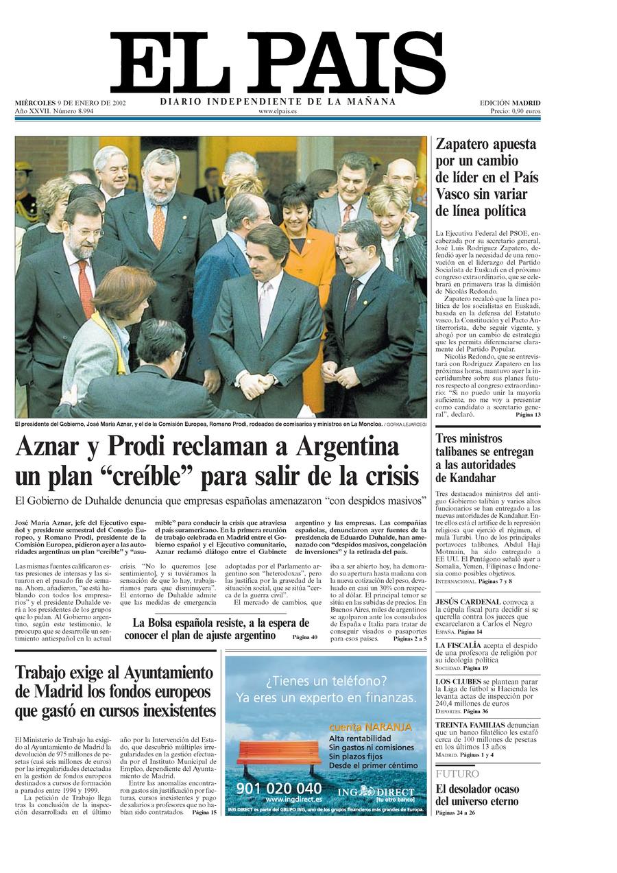 9 enero 2002