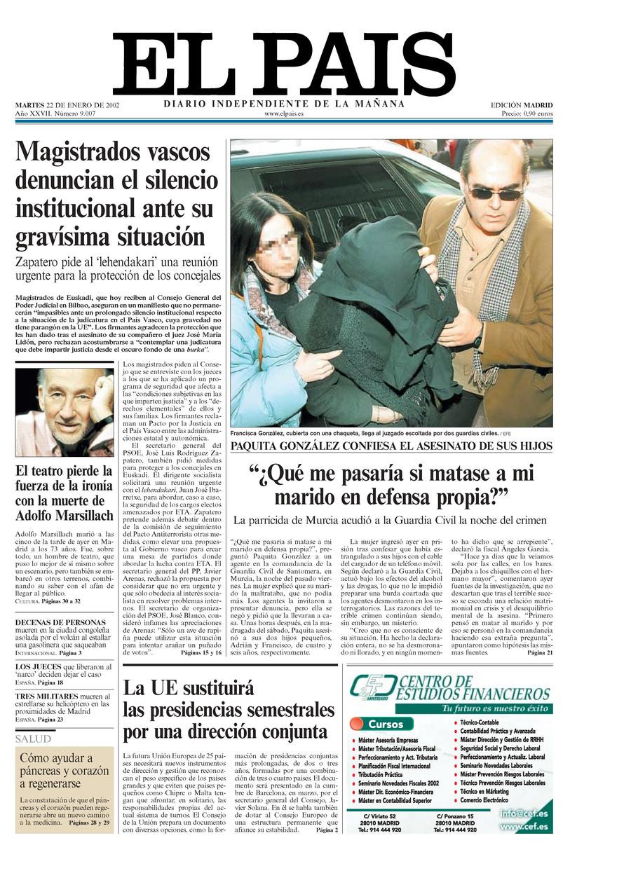 22 enero 2002