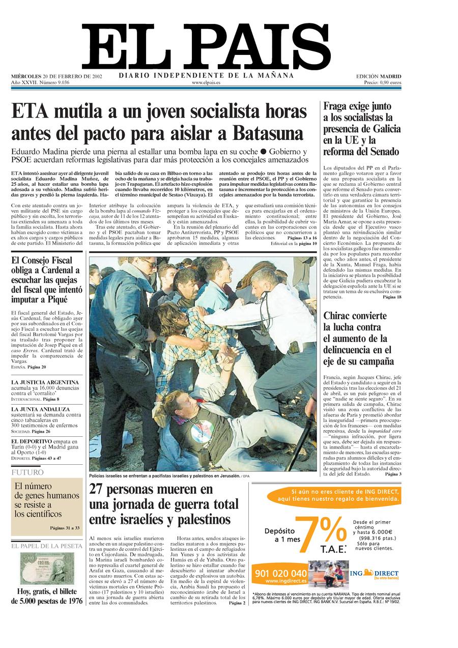 20 de Febrero de 2002
