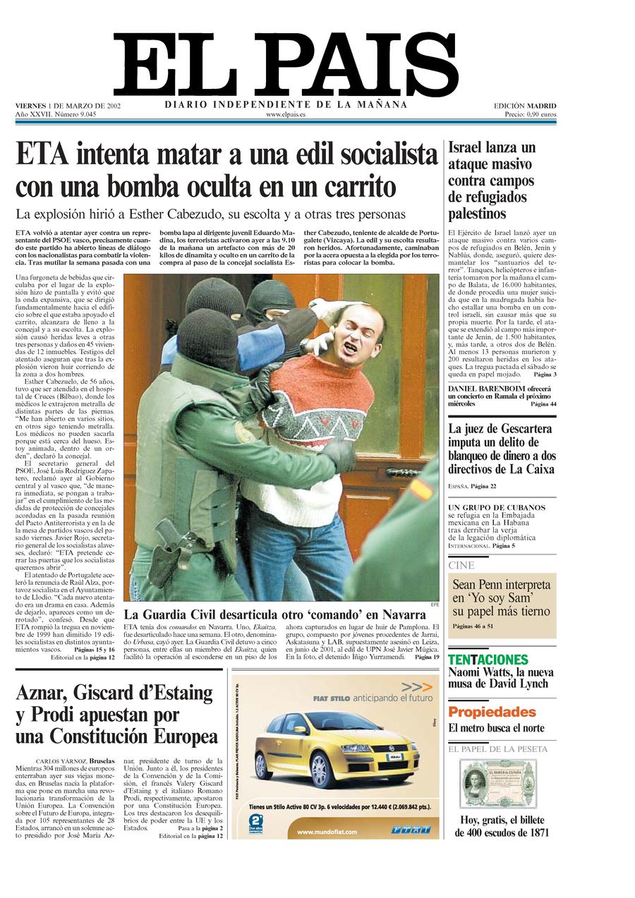 1 de Marzo de 2002