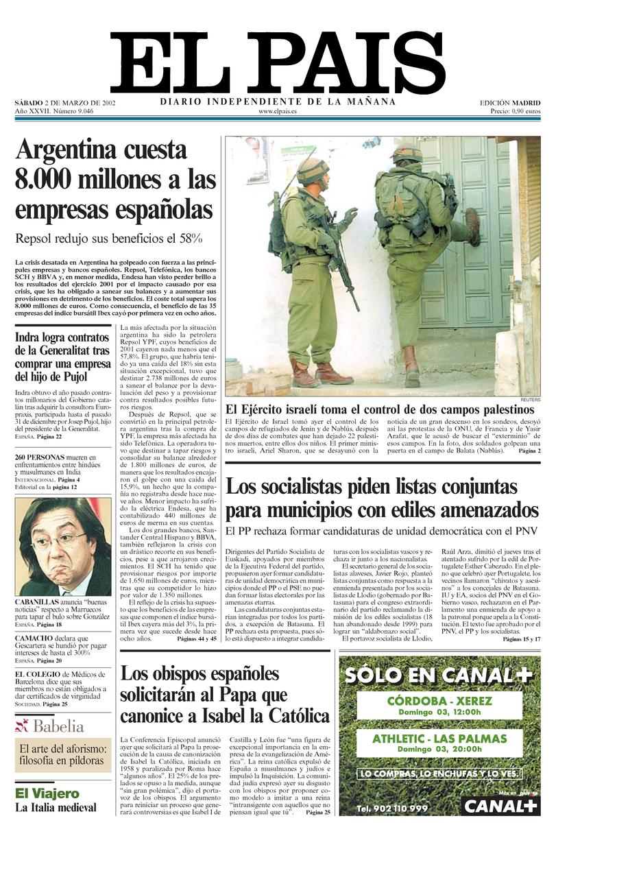 2 de Marzo de 2002