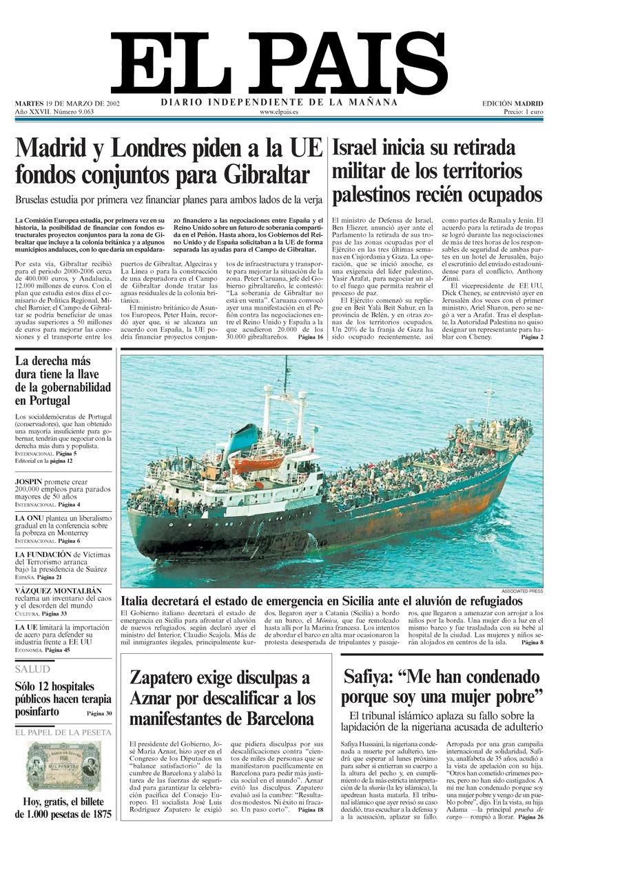 19 de Marzo de 2002