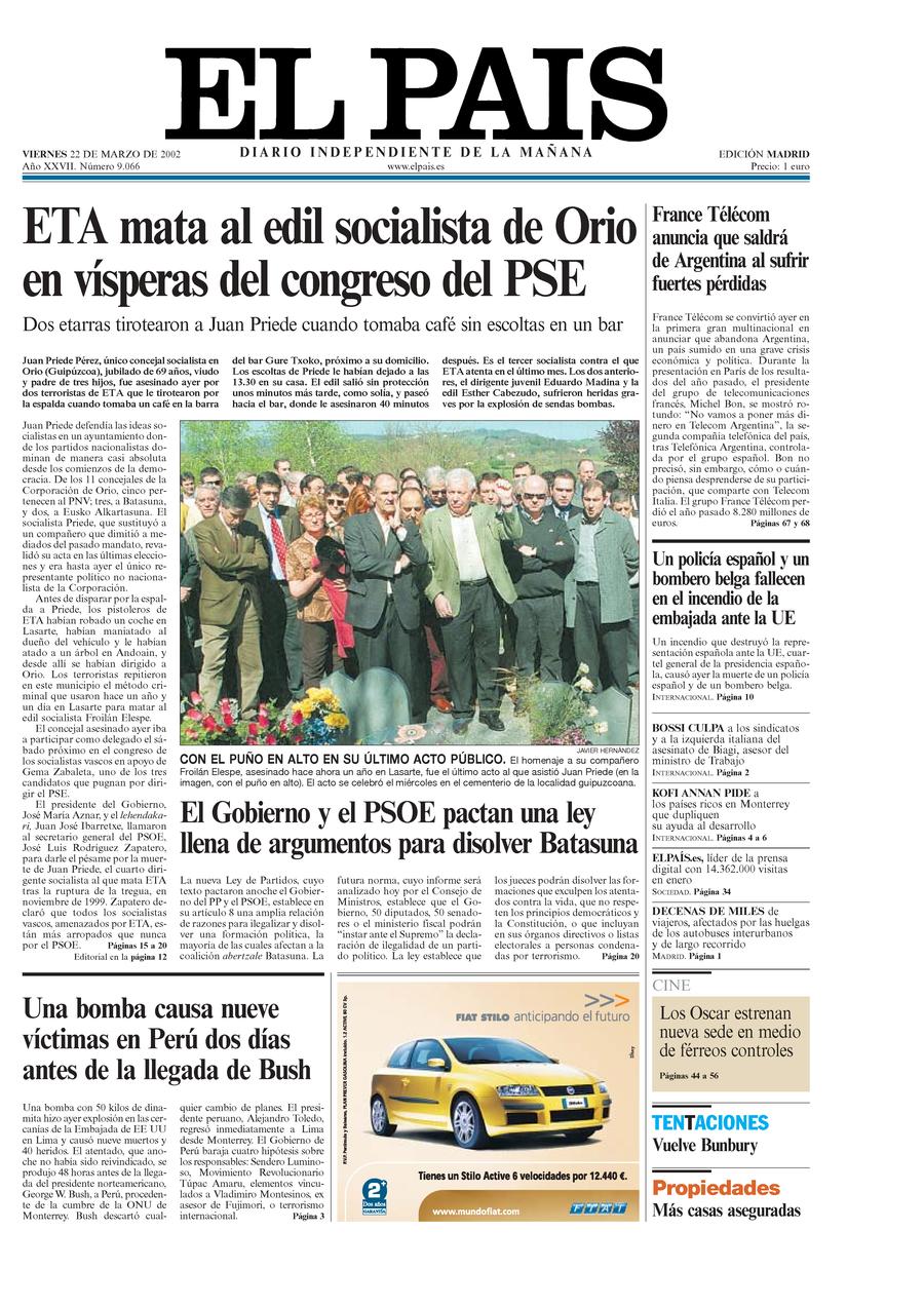 22 de Marzo de 2002