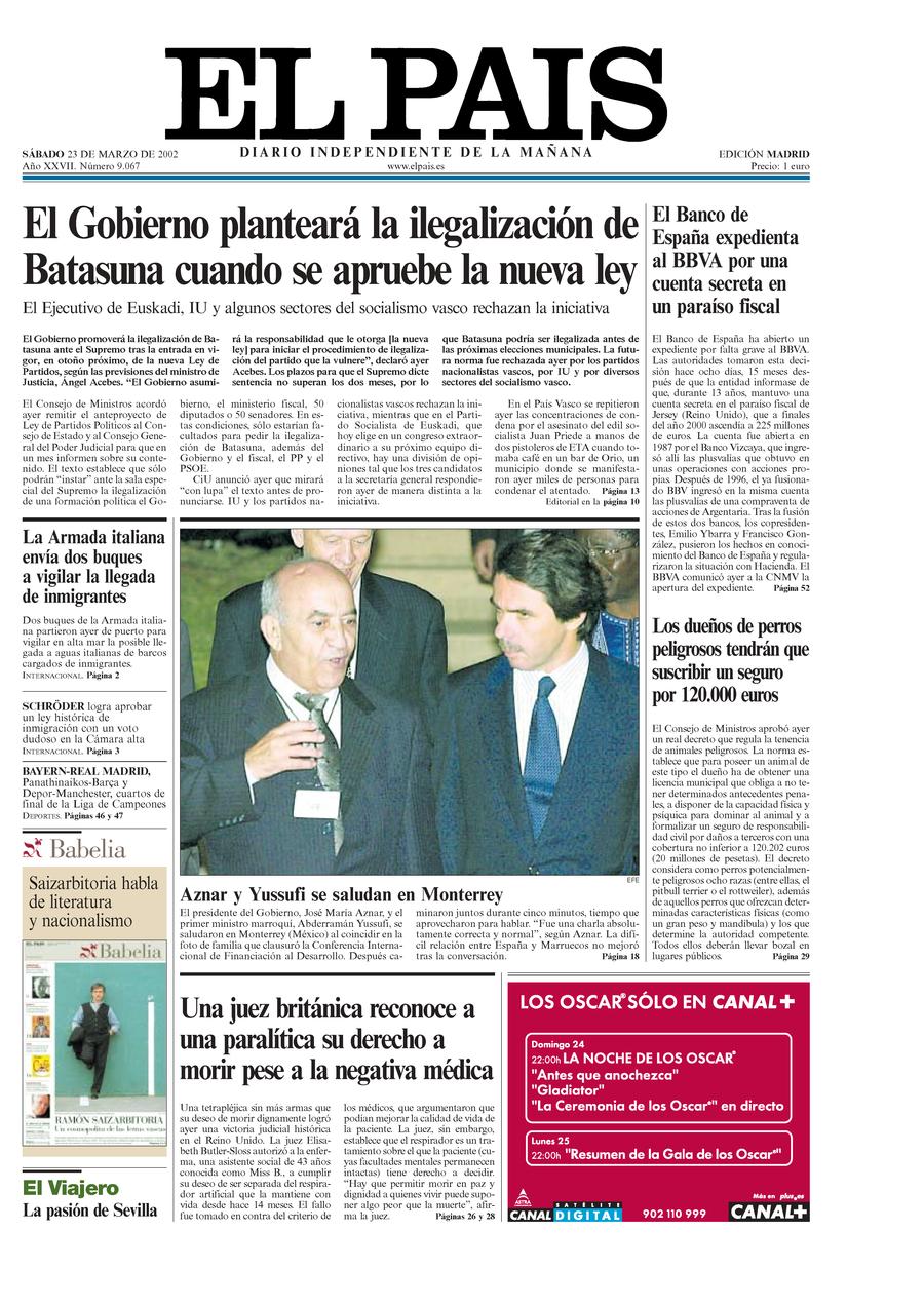 23 de Marzo de 2002