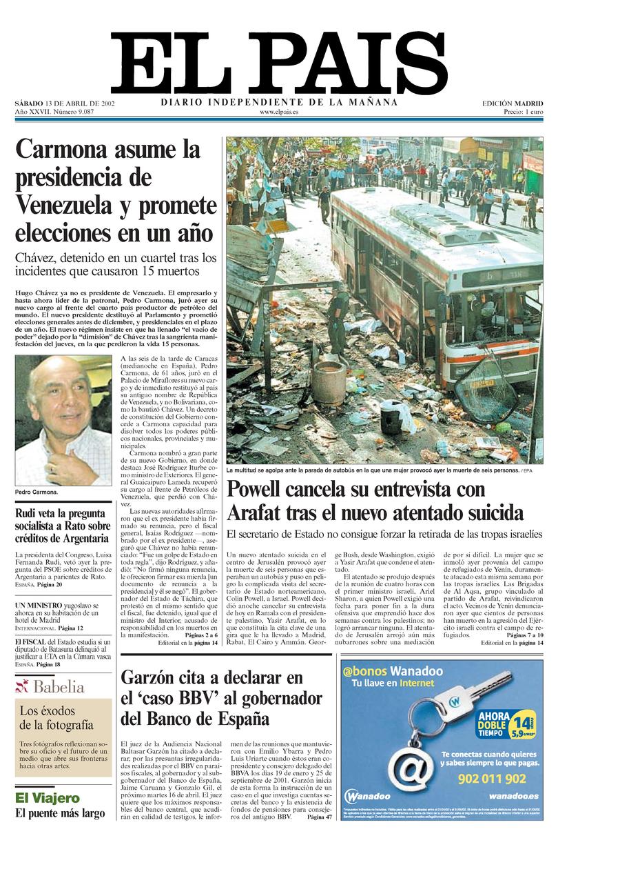 13 de Abril de 2002