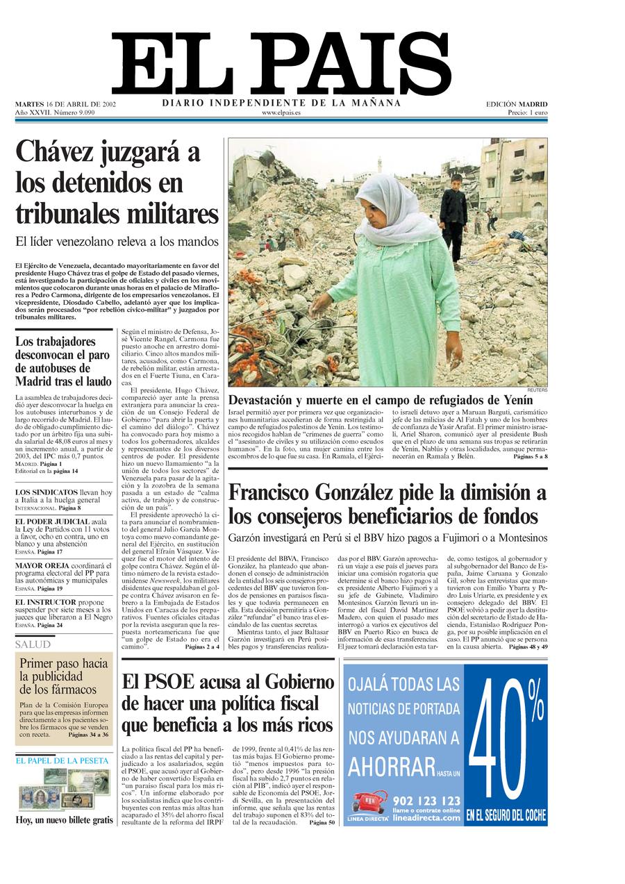 16 de Abril de 2002