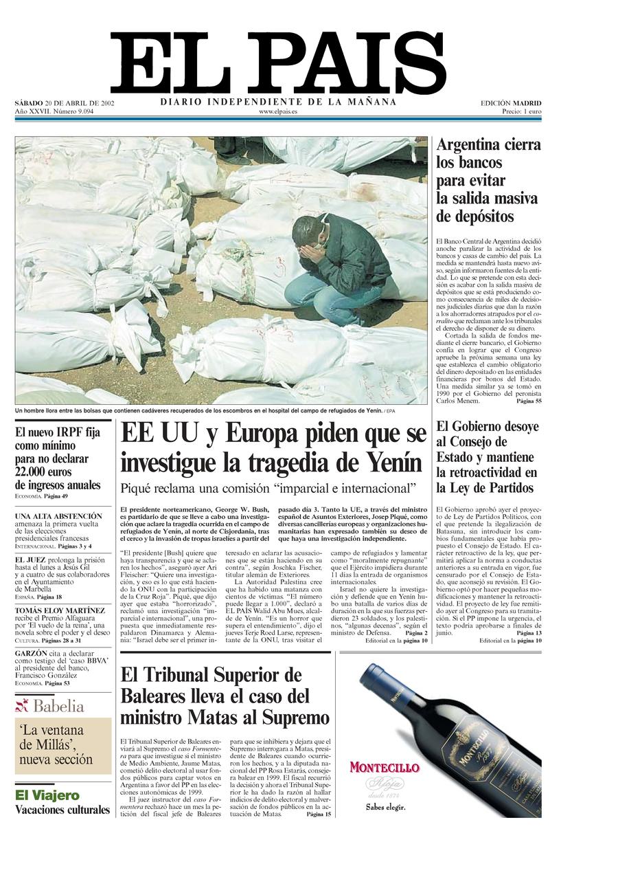 20 de Abril de 2002