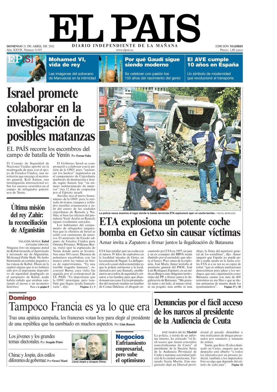 21 de Abril de 2002