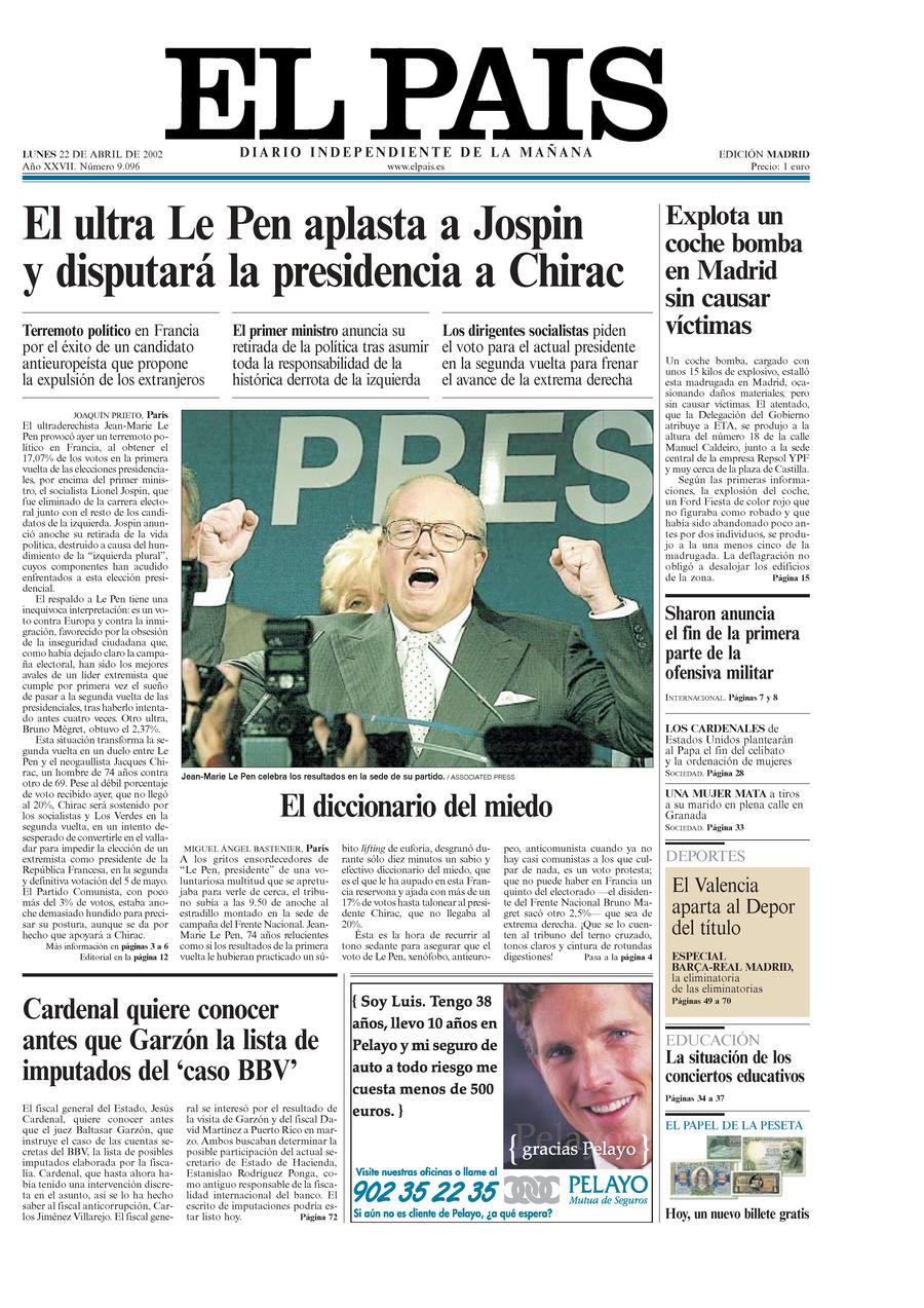 22 de Abril de 2002