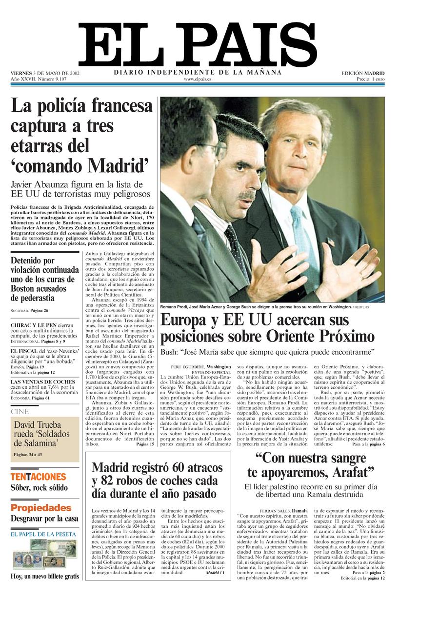 3 de Mayo de 2002