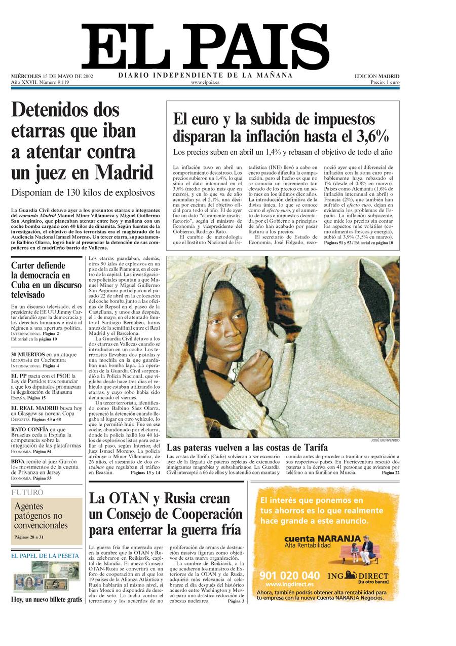 15 de Mayo de 2002