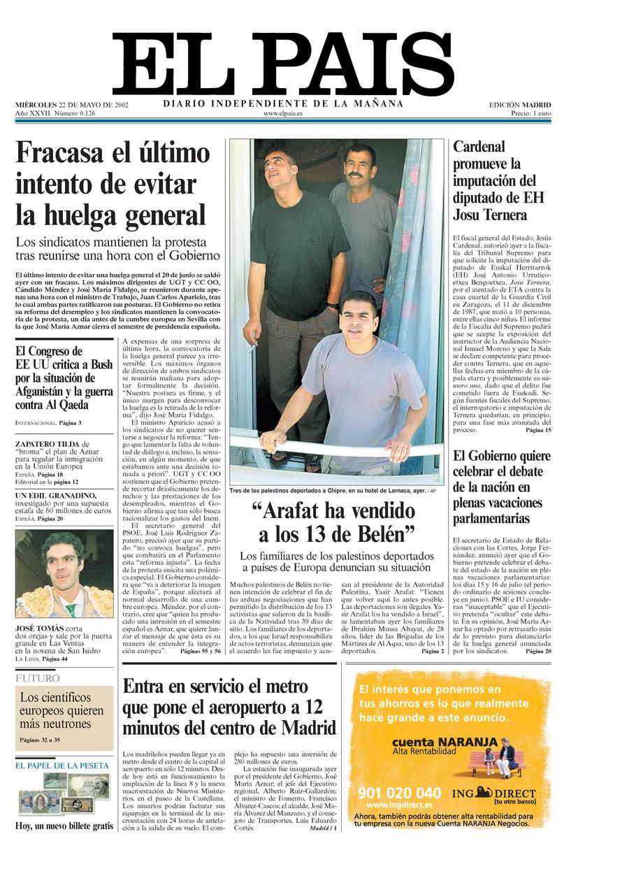 22 de Mayo de 2002