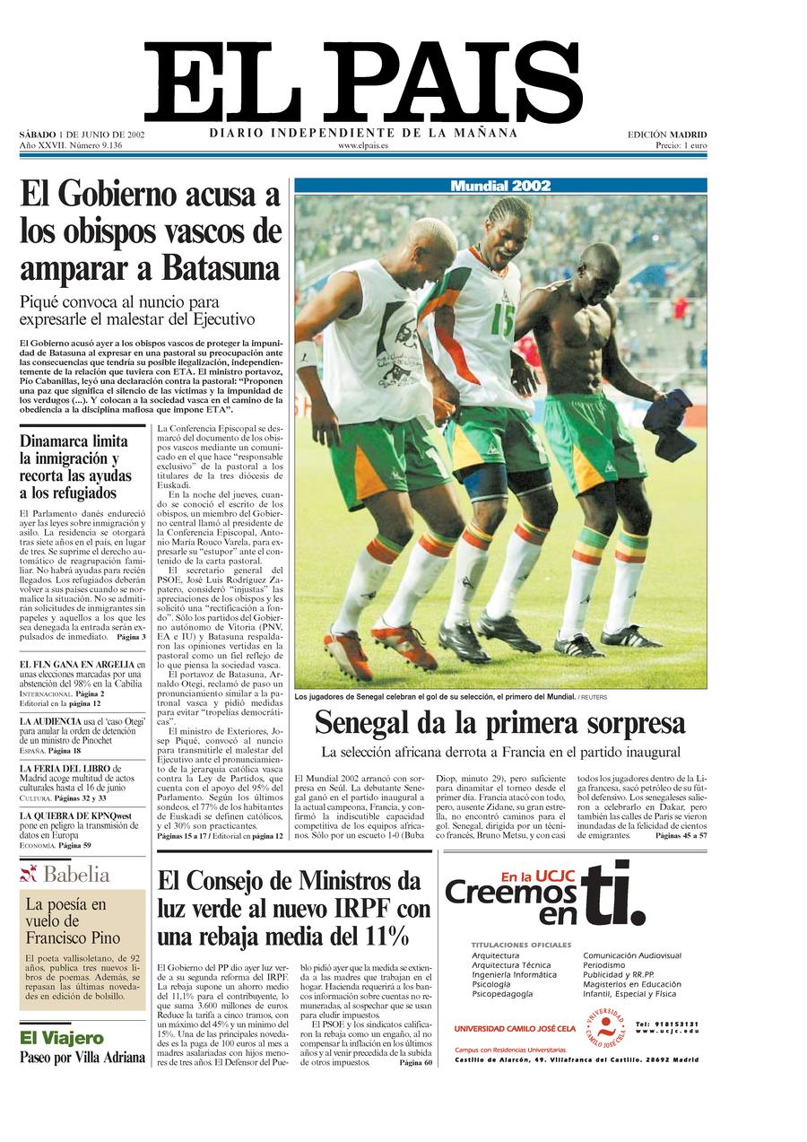 1 de Junio de 2002