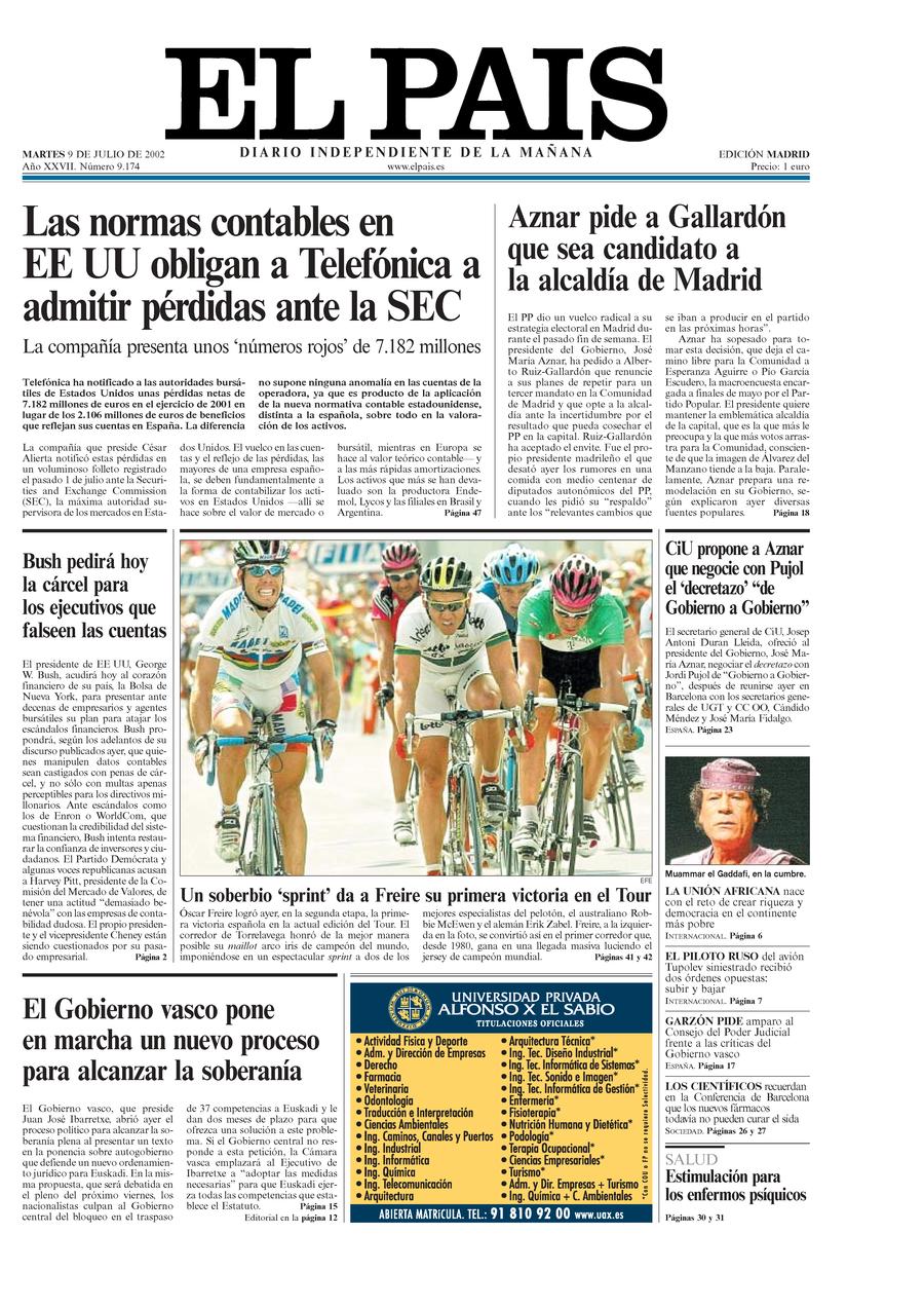 9 de Julio de 2002