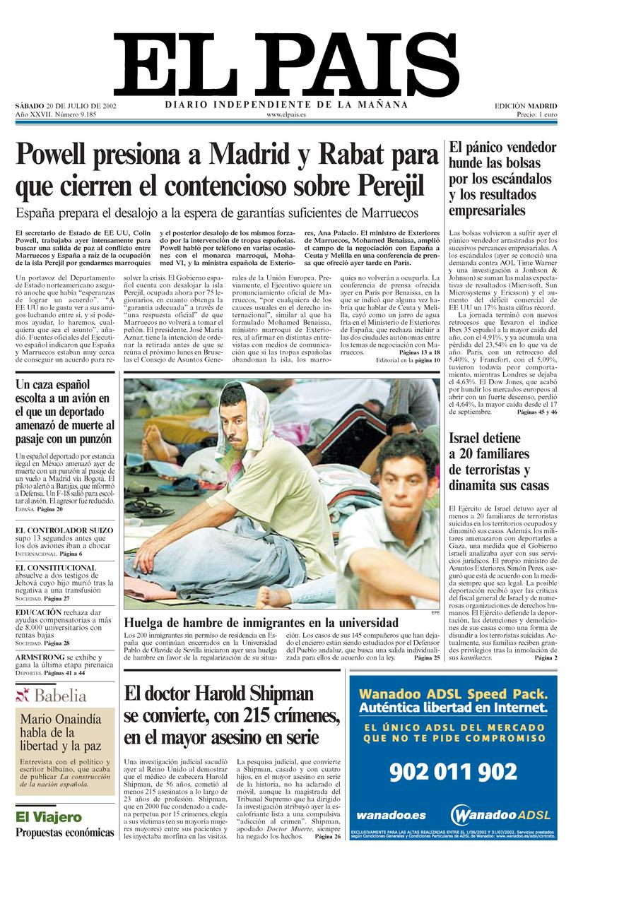 20 de Julio de 2002