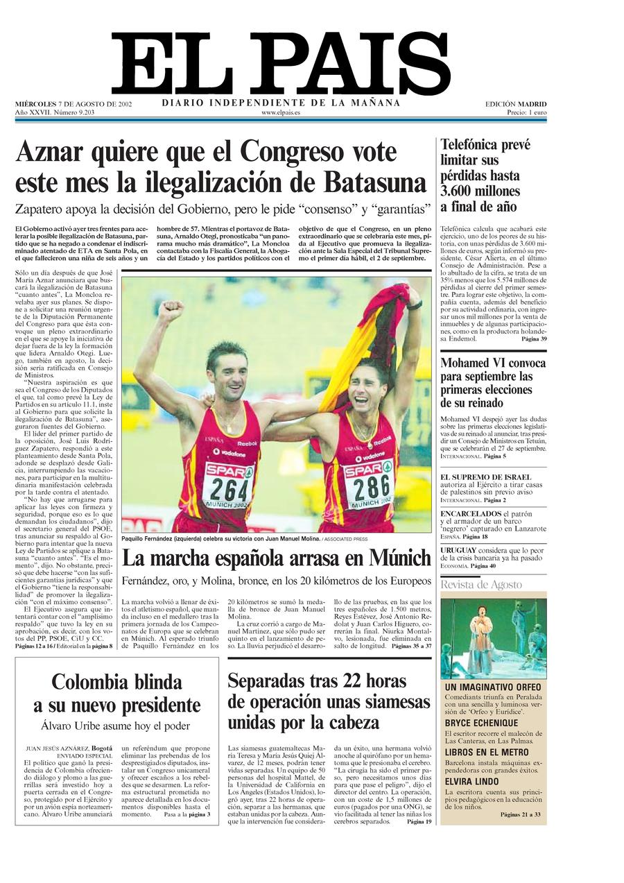 7 de Agosto de 2002