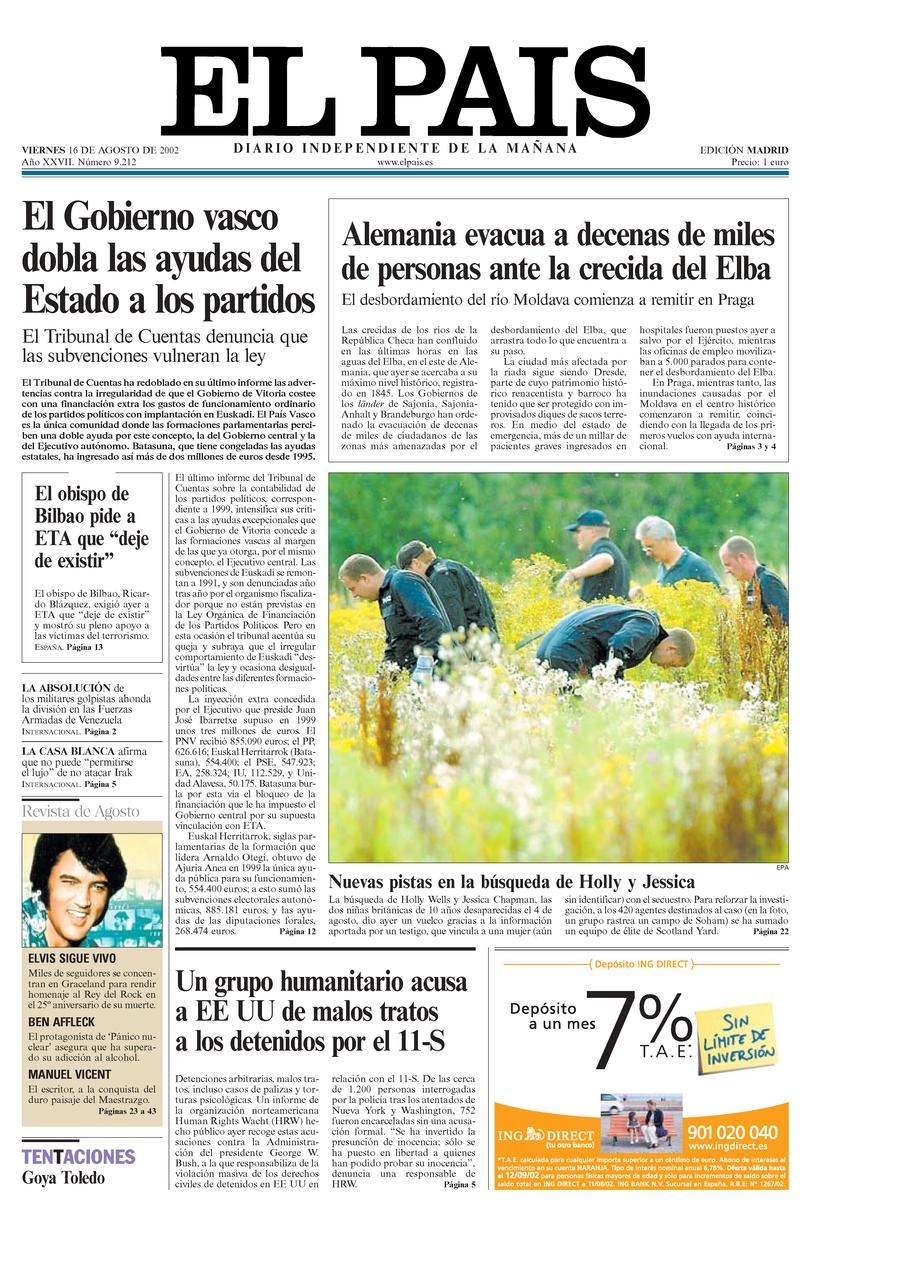 16 de Agosto de 2002