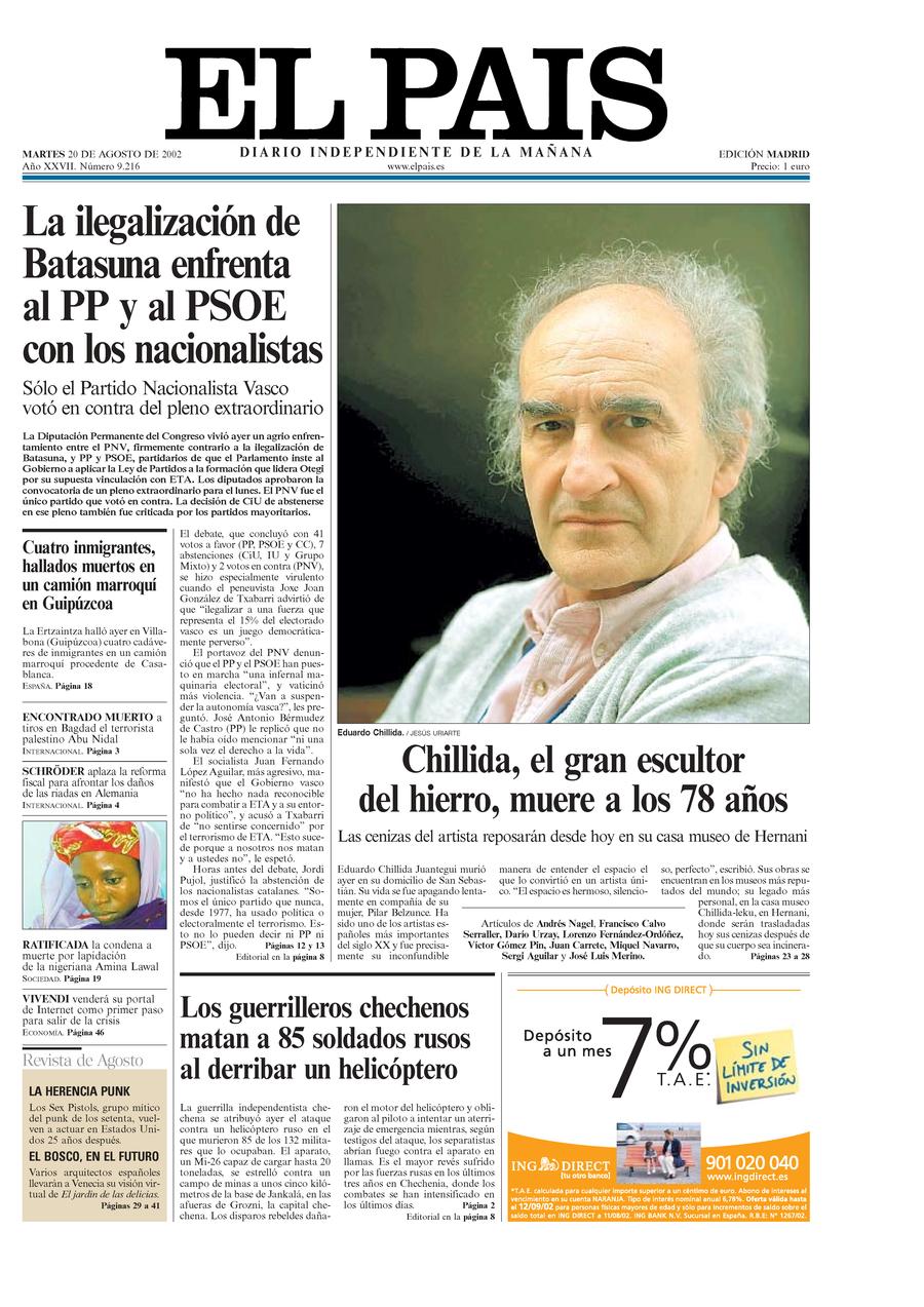 20 de Agosto de 2002