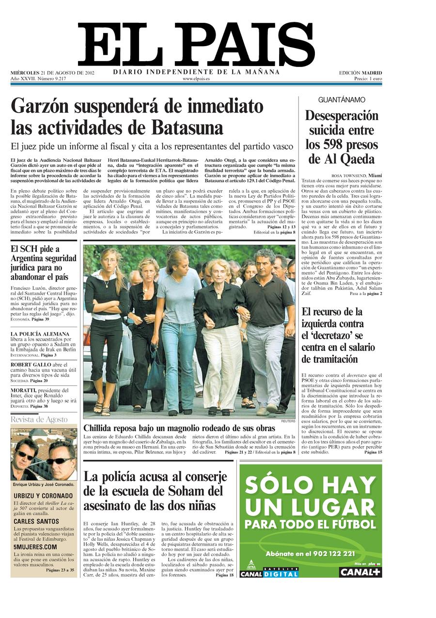21 de Agosto de 2002