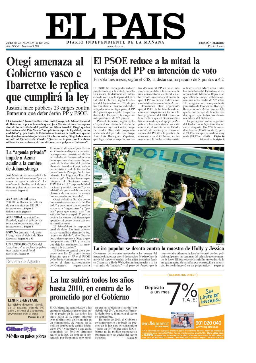 22 de Agosto de 2002